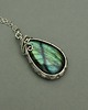 wisiory Wisiorek labradoryt wire wrapping