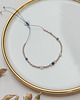 bransoletki z kamieni naturalnych Bransoletka Ochrona - Onyks Labradoryt Chalcedon Lapis Kyanit