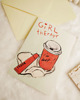 grafiki i ilustracje Pocztówka Ilustracja  Girl Therapy