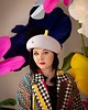 kapelusze damskie Beret szary