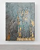 obrazy TURQUOISE ACCENT-Wielkoformatowy obraz art&texture