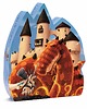 puzzle dla dzieci Puzzle smok zamek 4+ Djeco