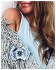 broszki Brosza  pastelowa Baby Blue NEW