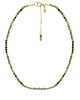 chokery CHOKER VERA z granatem - pozłacany