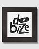 grafiki i ilustracje Dobrze grafika typograficzna w drewnianej ramce