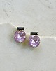 kolczyki pozłacane Kolczyki pozłacane PREMA: Midnight Lavender & Tanzanite Energy