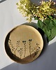 patery i talerze Talerzy ceramiczny Niezapominajki