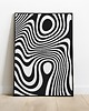 plakaty Abstrakcyjny plakat do salonu, nowoczesny, oryginalny, zebra.