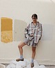 szorty damskie Szorty  skye  checky pastel