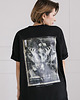 t-shirt damskie Koszulka z obrazem, czarna