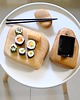 deski do krojenia i tace Dębowe kamienie SUSHI