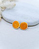 kolczyki ceramiczne Kolczyki porcelanowe CITRUS