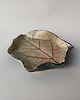 patery i talerze Podstawka ceramiczna liść