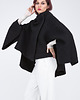 kurtki damskie Cut-up jacket black