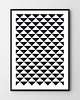 plakaty Plakat Black geo
