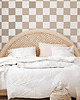 naklejki ścienne do pokoju dziecka Mural Szachownica "Beige Chess Shades"
