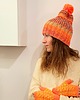 rękawiczki damskie Mitenki + czapka