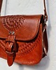 torby na ramię Torebka skórzana ręcznie robiona góralska Sol na ramię brązowa