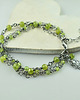 bransoletki z kamieni naturalnych Peridot w srebrze - bransoletka