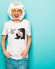 t-shirt damskie Koszulka organiczna z nadrukiem Be different Babe