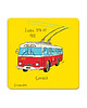 podkładki do kuchni Podkładka pod kubek Gdynia Trolejbus