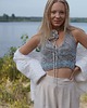 topy damskie Bawełniany crop top