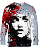 bluzy męskie Bluza Bez Kaptura Męska DR.CROW Splash Woman