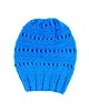 czapki damskie Czapka turkusowa luźna długa hipster beanie