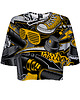 t-shirt damskie DR.CROW T-shirt Krótki CROP Street Graffiti