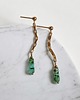 kolczyki z kamieniami LIMITOWANE kolczyki: turkus : long