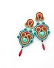 kolczyki soutache Boho kolczyki