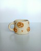 kubki Ceramiczny ręcznie robiony kubek w precelki