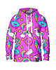 bluzy męskie Męska Bluza Expres Zamek DR.CROW Unicorn Confetti