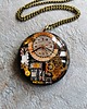 wisiory PRECIOUS TIME II - NASZYJNIK STEAMPUNK - Unikat