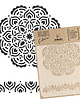 tapety i naklejki ścienne Szablon malarski // craft & scrapbooking // BOHO MANDALA