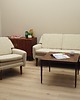 fotele Fotel kremowy, duński design, lata 70, produkcja: Dania