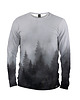 bluzy męskie Koszulka Longsleeve Męska DR.CROW Forest Fog