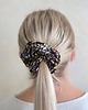 gumki do włosów Gumka jedwabna, scrunchie, wild  magic garden MAXI
