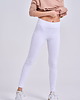 legginsy Legginsy damskie białe
