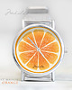 bransoletki ze szkła Orange Watch + ball