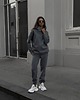 komplety damskie Komplet dresowy MONIKA ocieplany szary