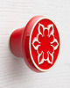 gałki do mebli Gałka do mebli czerwona wz.2