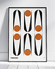 plakaty Plakat abstrakcyjny, abstrakcja, geometria - Szczypce