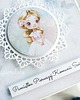 kartki scrapbooking Kartka komunijna - kolekcja Niebiesko mi