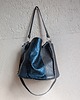 torby na ramię Bucket bag niebiesko-grafitowa
