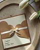 kartki scrapbooking Kartka Serdeczne życzenia w dniu ślubu