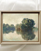 plakaty PLAKAT Claude Monet, Sekwana w Giverny sztuka ścienna