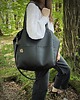 torby na ramię Lazy bag Pocket  torba czarna ekoskóra oversize