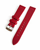 zegarki różne Pasek do zegarka  rozm: 18 mm czerwony skóra naturalna