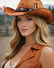 kapelusze damskie Kapelusz kowbojski